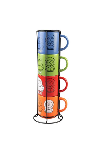 OEM Set 4 cana South Park, Grupo Erik, design original, multicolor