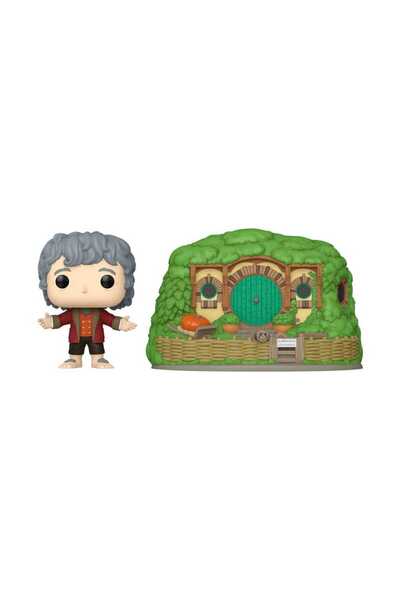OEM Figurină POP Town din vinil Stăpânul Inelelor Bilbo și Bag End 9 cm