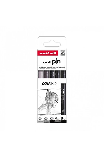 MC Micostore Top Bottom Set of 5x Solid Color PIN-200 ASP019 Liner, water-bas...