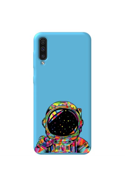 Other Samsung A70 Astronaut 209 Blue Colored Silicone TPU Θήκη