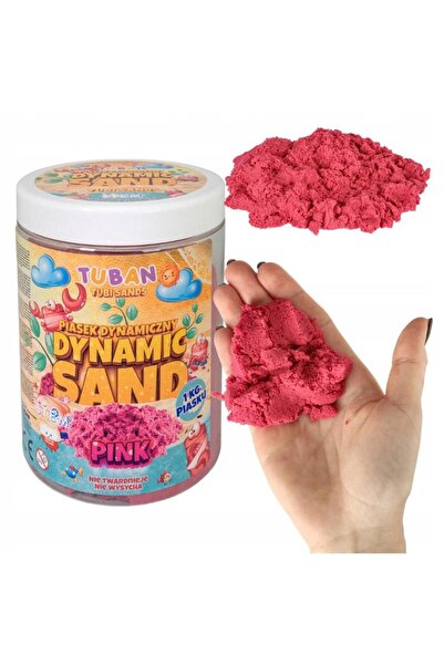 Tuban Nisip senzorial modelabil - roz, 1 kg