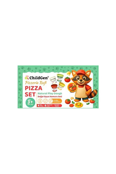 ChildGen Set creativ Paw Pals Pizzeria Rafi, cu plastilina naturala, include ...