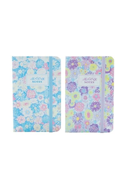 MC Micostore Jurnal A6 5702-8, 160 pagini, fluturi, coperta carton, cu elastic