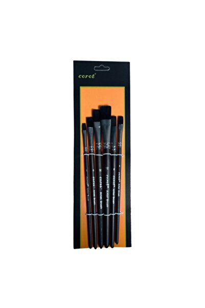 MC Micostore Pensula Corot, varf nylon lat, nr. 2,4,6,8,10,12, set 6 buc