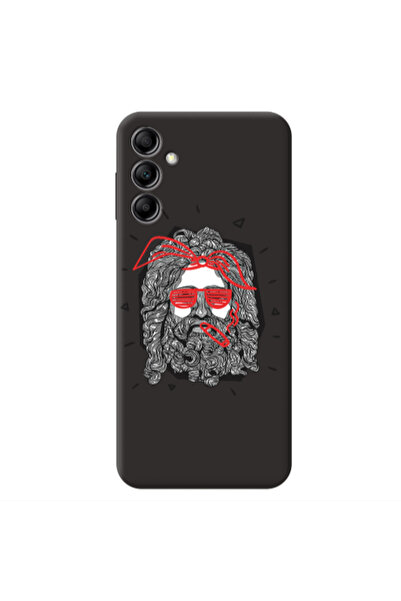 Other Samsung A24 Cool glasses Black Colored Silicone TPU Θήκη