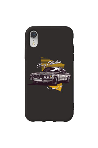 Other Apple iPhone Xr Classy Collection Black Colored Silicone TPU Θήκη