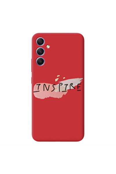 Other Samsung A25 Inspire Red Colored Silicone TPU Θήκη