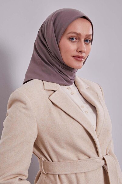 Levidor Dark Stone Cotton Cazz Square Scarf