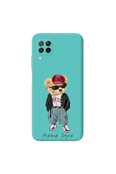 Other Huawei P40 Lite Hip hop style Turquoise Colored Silicone TPU Θήκη