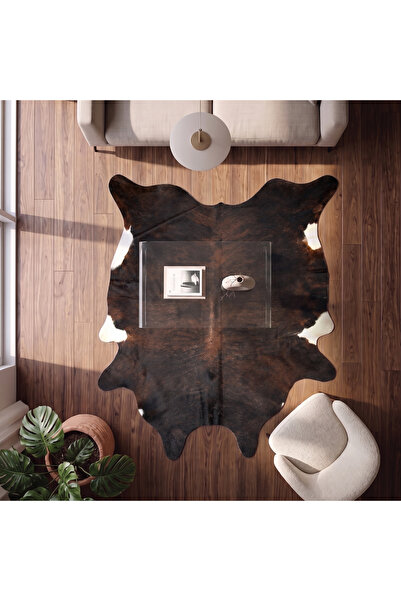Derya Home Brindle Hakiki Dana Postu Halı 218x230 cm P23