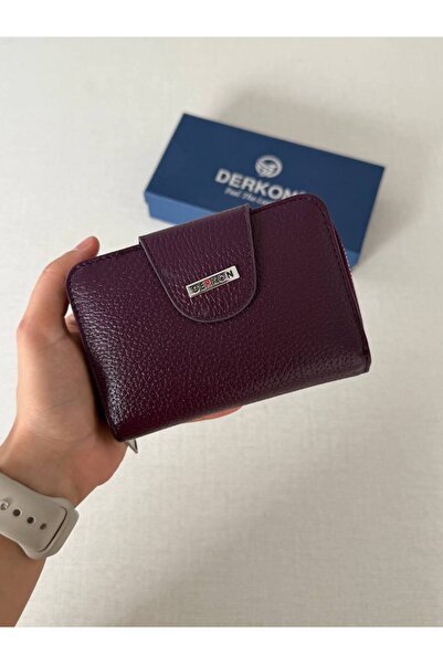 DERKON Venus Model Genuine Leather Convenient Women's Wallet