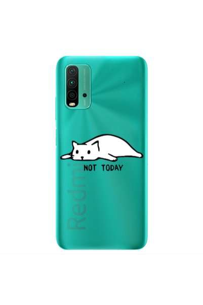 Other Xiaomi Redmi 9T Not Today Transparent Silicone TPU Θήκη