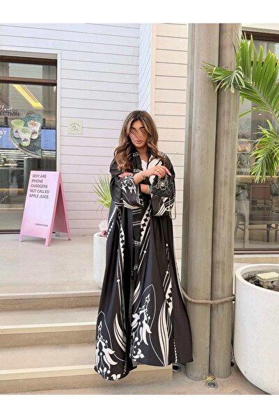AYA MWT1132 - عباية طباعة | Printed Abaya