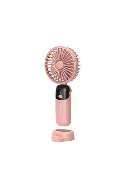 porodo Chillo Flex Portable Handheld Fan - 1200mAh, 7.5H Runtime, 5-Speed, 32...