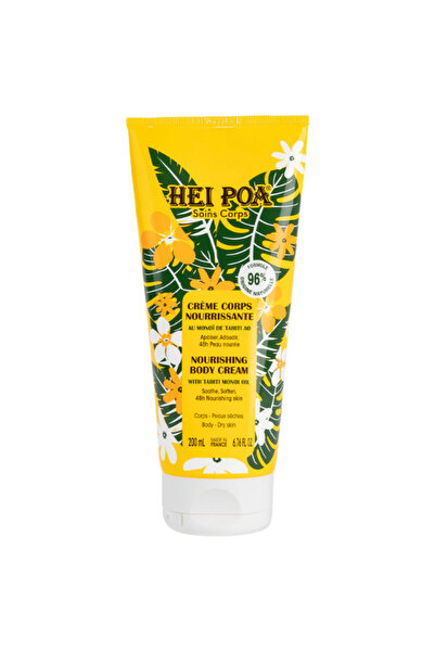 Hei Poa | Nourishing Body Cream Tahiti Monoi Oil Κρέμα Σώματος | 200ml