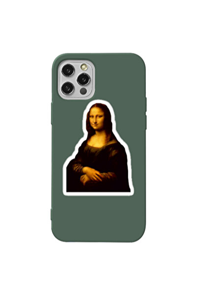 Other Apple iPhone 12 Pro Max Davinci Dark Green Colored Silicone TPU Θήκη
