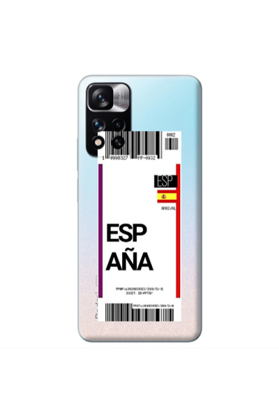 Other Xiaomi Redmi Note 11s 5G Espana Arrival Transparent Silicone TPU Θήκη