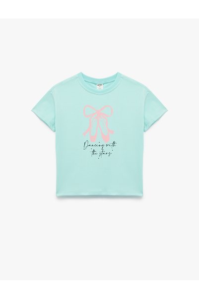 Koton Round Neck Printed T-Shirt