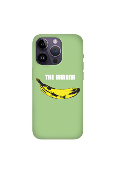 Other Apple iPhone 14 Pro Max The banana Light Green Colored Silicone TPU Θήκη