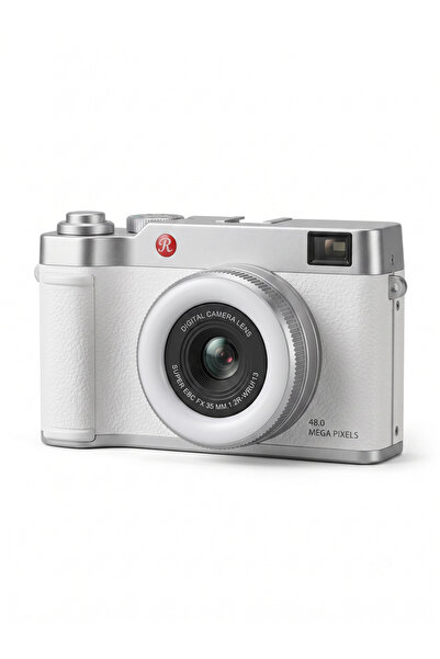 İMEXTECH Vivopack 48MP Dijital Fotoğraf Makinesi, Retro Vlog Kamerası, 16X Di...