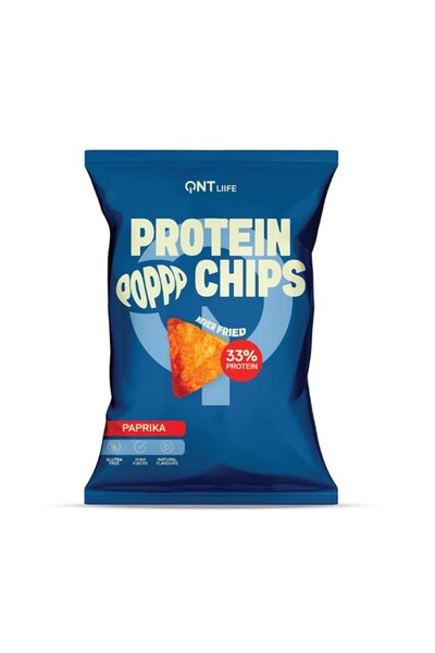 QNT | Protein Chips Paprika Πρωτεϊνικά Τσιπς | 50gr