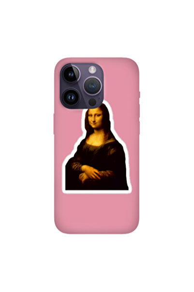 Other Apple iPhone 14 Pro Davinci Pink Colored Silicone TPU Θήκη