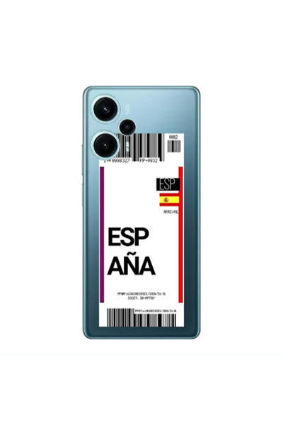 Other Xiaomi Poco F5 Espana Arrival Transparent Silicone TPU Θήκη