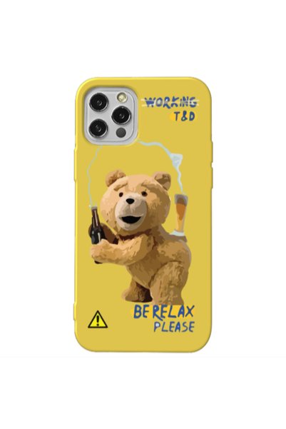 Other Apple iPhone 13 Pro Be Relax Yellow Colored Silicone TPU Θήκη