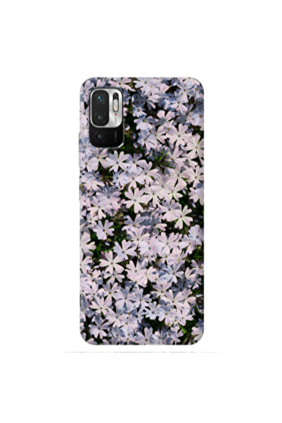 Other Xiaomi Redmi Note 10 Pro 5G Flowers white Transparent Silicone TPU Θήκη