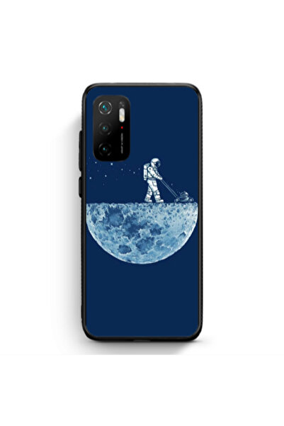 Other Xiaomi Poco M3 Pro Mowing the moon Black Glossy Θήκη