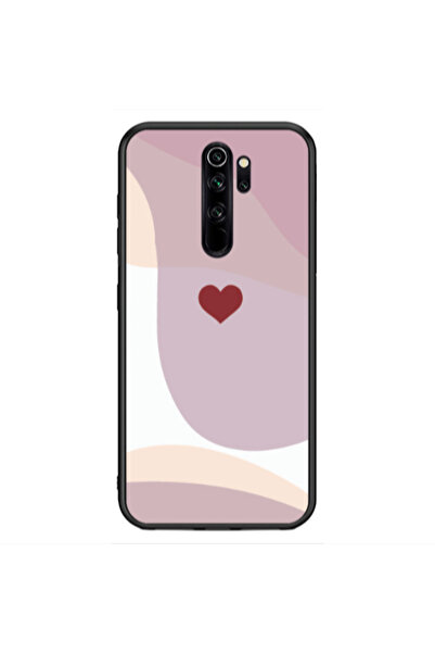Other Xiaomi Redmi Note 8 Pro Wavy Heart Black Glossy Θήκη