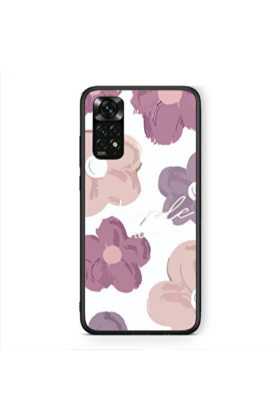 Other Xiaomi Redmi Note 11 Pro 5G Flowers 2 Black Glossy Θήκη
