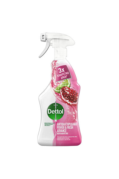 Dettol Δύναμη & Φρεσκάδα Καθαριστικό Σπρέι Γενικής Χρήσης Ρόδι 500ml