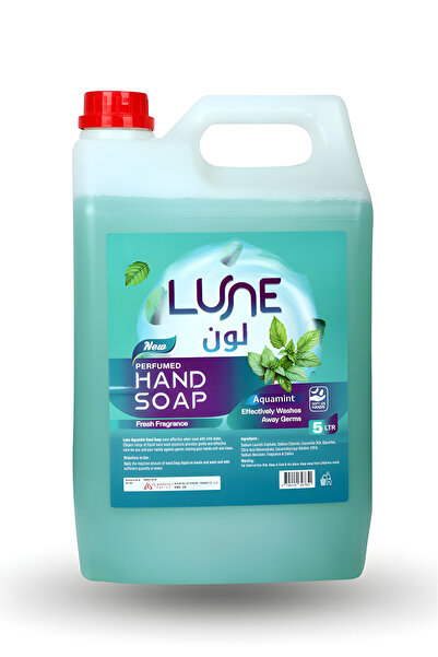 lune Aquamint Perfumed Hand Soap 5L | Gentle Hand Wash with Fresh Fragrance