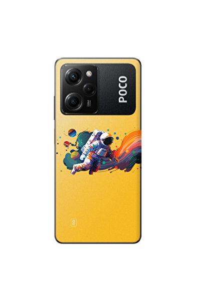 Other Xiaomi Poco X5 Pro Rainbow Space Transparent Silicone TPU Θήκη