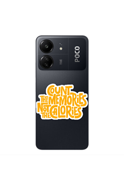 Other Xiaomi Poco C65 Count the memories not the calories Transparent Silicon...