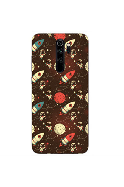 Other Xiaomi Redmi Note 8 Pro Stars and astronaut Transparent Silicone TPU Θήκη