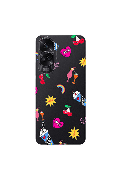 Other Honor 90 Lite 5G glam time Transparent Silicone TPU Θήκη