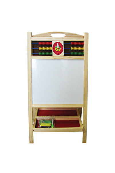 MC Micostore Tabla magnetica educativa cu 2 fete KXM-812, alb, verde, + 4 mar...