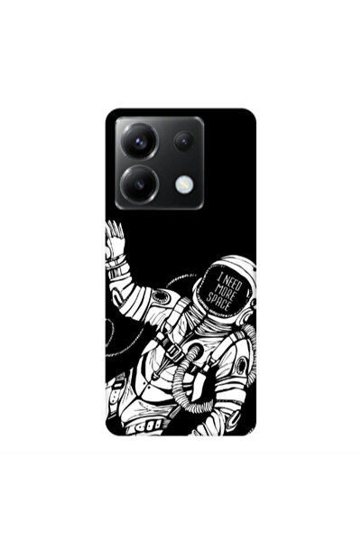 Other Xiaomi Poco X6 5G I need more space Transparent Silicone TPU Θήκη