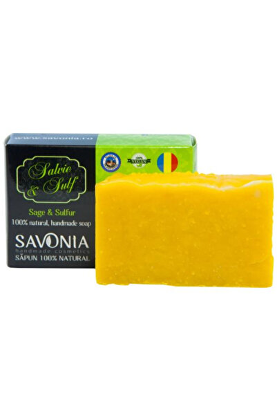 Savonia Σαπούνι με φασκόμηλο και θείο, 90 γρ.