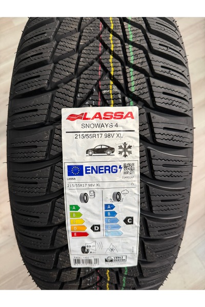 Lassa / 215/55R17 (SNOWAYS 4) 2026 KIŞ LASTİĞİ (1 ADET FİYATIDIR. EN AZ 2 ADE...