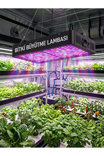 Noname 60 LED Full Spectrum Bitki Büyütme Lambası (Full Spectrum Bloom Veg Hi...