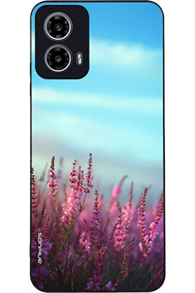 Other Σονίκ Λιλά Θήκη Πλάτης Σιλικόνης (Moto G34)
