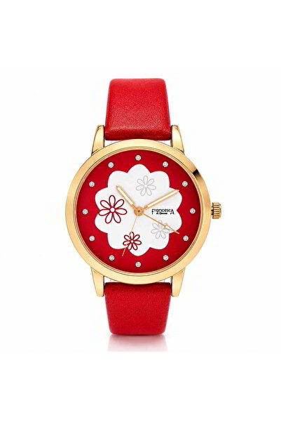 Watch Ceas pentru femei, Casual, Francesca di Geneva, Rosu, FF462