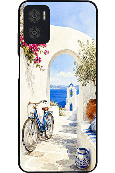 Other Σειρά Sonique Μουσής Ελληνικών Νησιών Θήκη για Motorola Moto E22 4G: Δι...