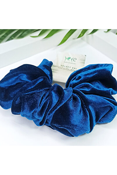 YEYE Made In Nature Elastic de păr YEYE VELVET XXL Albastru