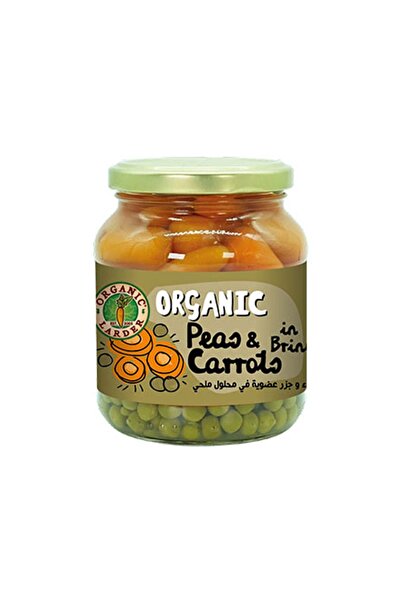 Organic Larder PEAS & CARROTS IN BRINE (340G)