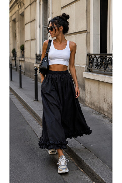 get crazy collection Firfirli Skirt with Pockets at the Bottom