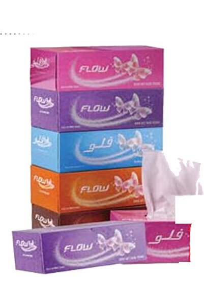 Flow Soft Facial Tissue 2Ply 5x150's